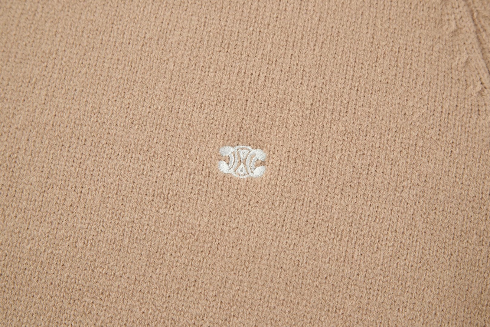 CELINE 赛琳 刺绣标识针织衫 毛衣 长袖 咖色 蓝色 藏青色 绿色 卡其色 黑色 B0 