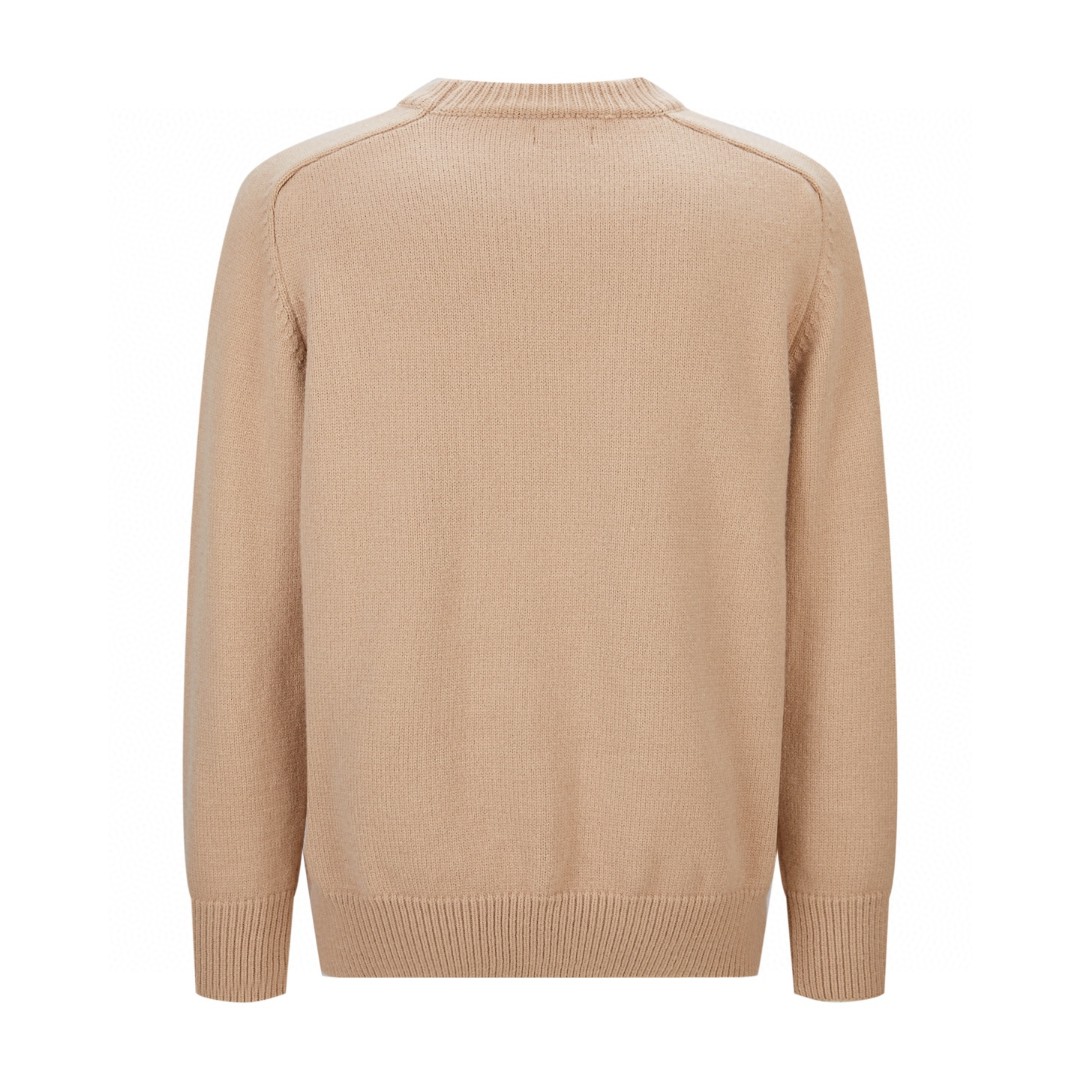 CELINE 赛琳 刺绣标识针织衫 毛衣 长袖 咖色 蓝色 藏青色 绿色 卡其色 黑色 B0 