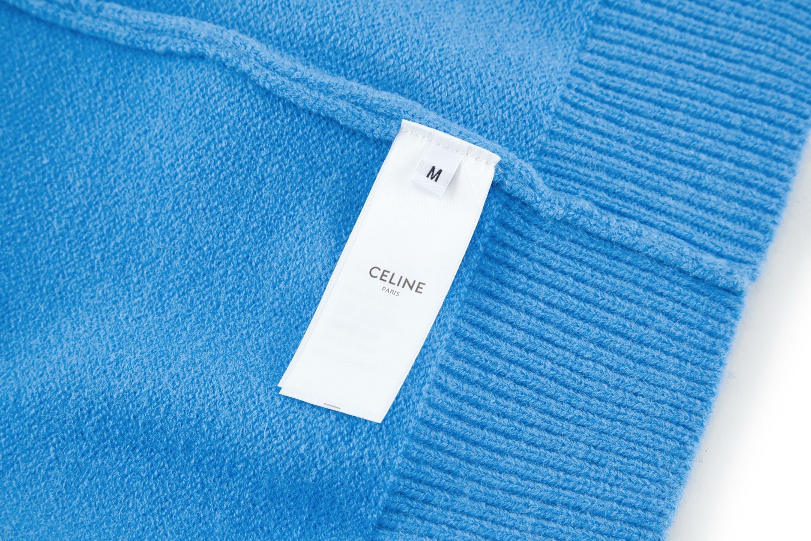 CELINE 赛琳 刺绣标识针织衫 毛衣 长袖 咖色 蓝色 藏青色 绿色 卡其色 黑色 B0 