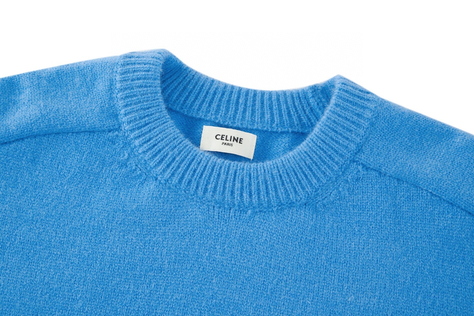 CELINE 赛琳 刺绣标识针织衫 毛衣 长袖 咖色 蓝色 藏青色 绿色 卡其色 黑色 B0 