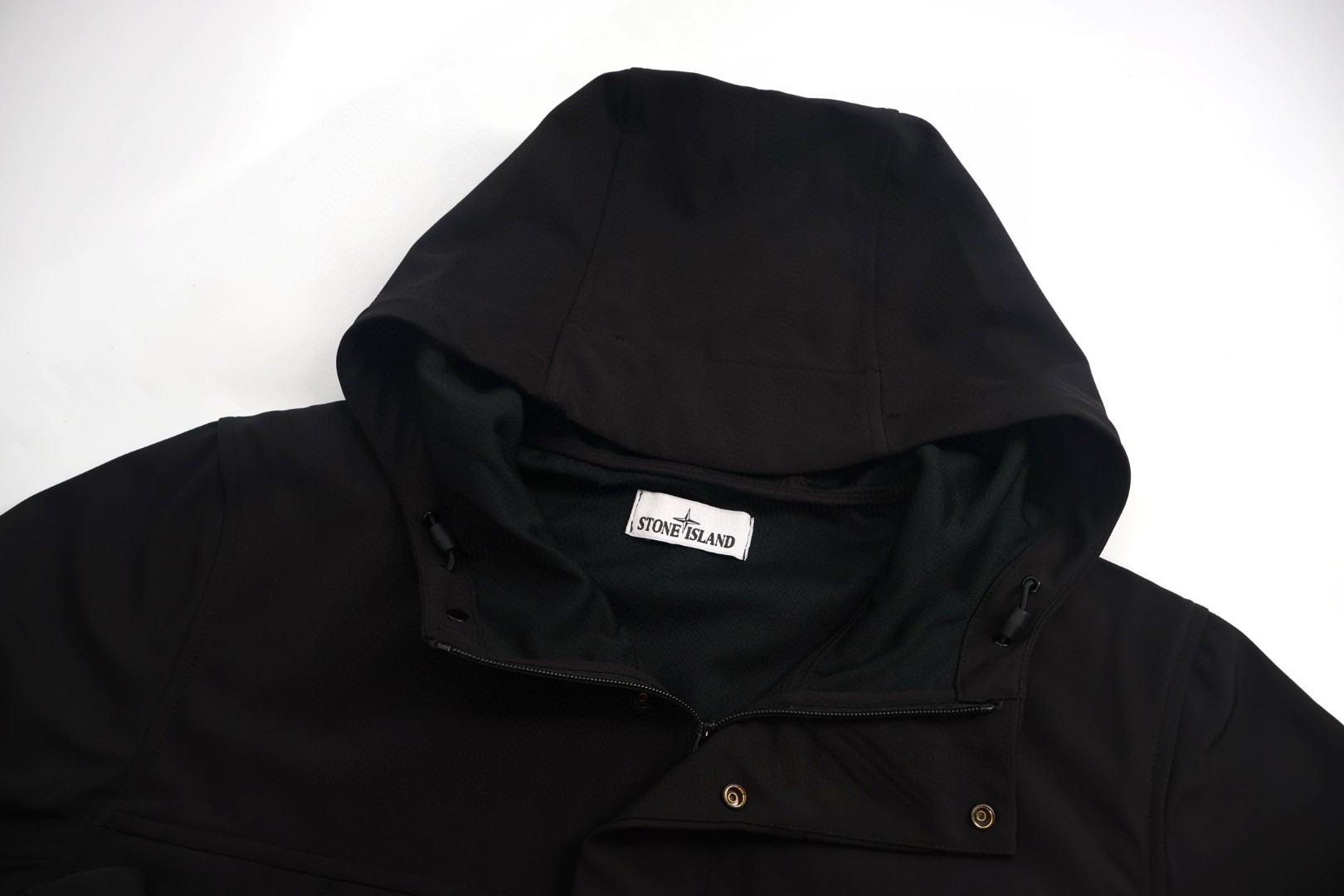 STONE ISLAND 石头岛 软壳冲锋衣夹克 外套 长袖 黑色 C0 801540227-V0020