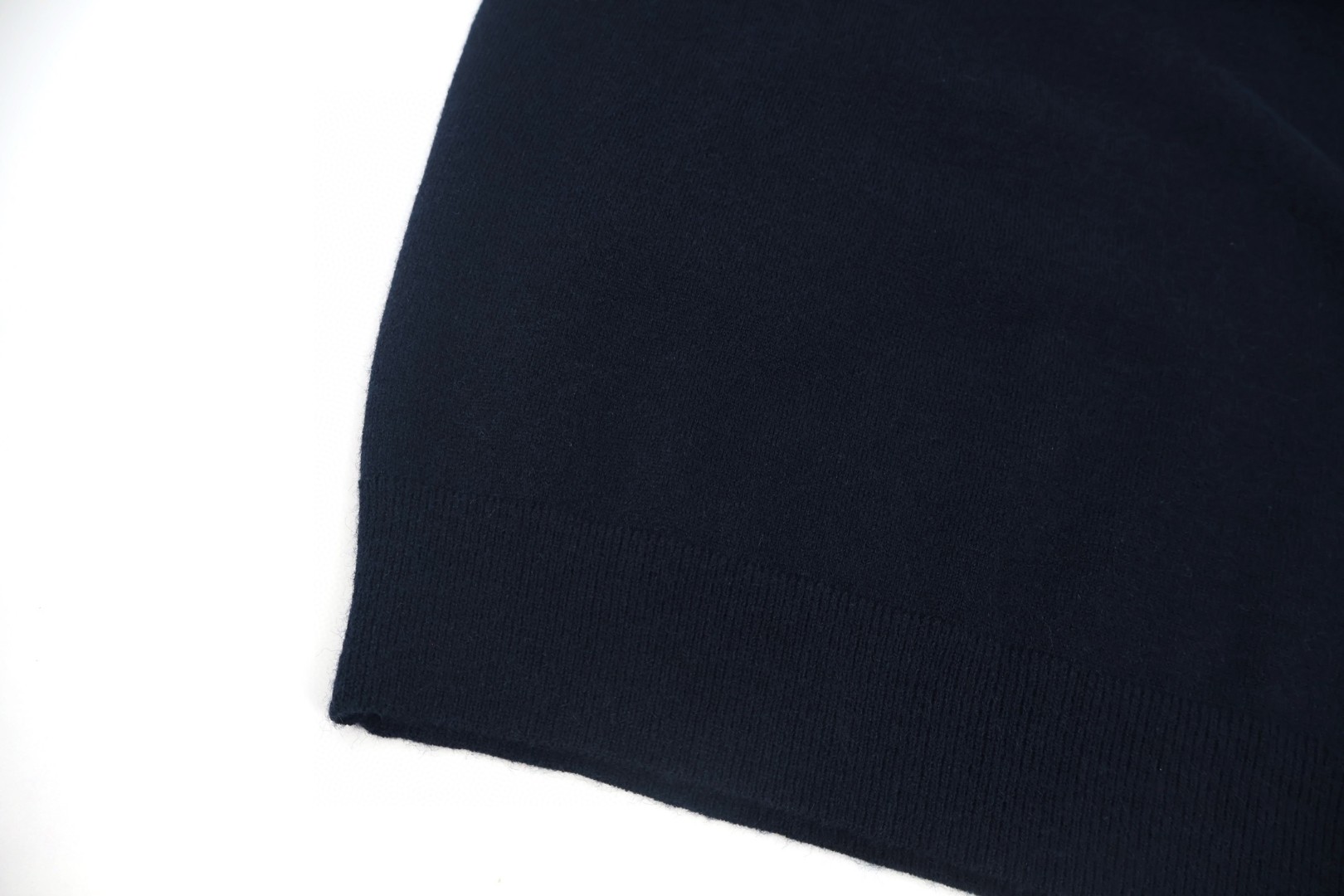 MIU MIU 缪缪 字母polo领毛衣 外套 长袖 海军蓝 B0 MMLA20-15Z1-F0008-S-OOO