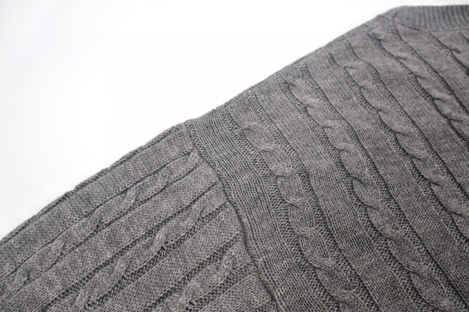 LOEWE 罗意威 麻花毛衣 长袖 灰色 B0 H526Y14KIU-1440