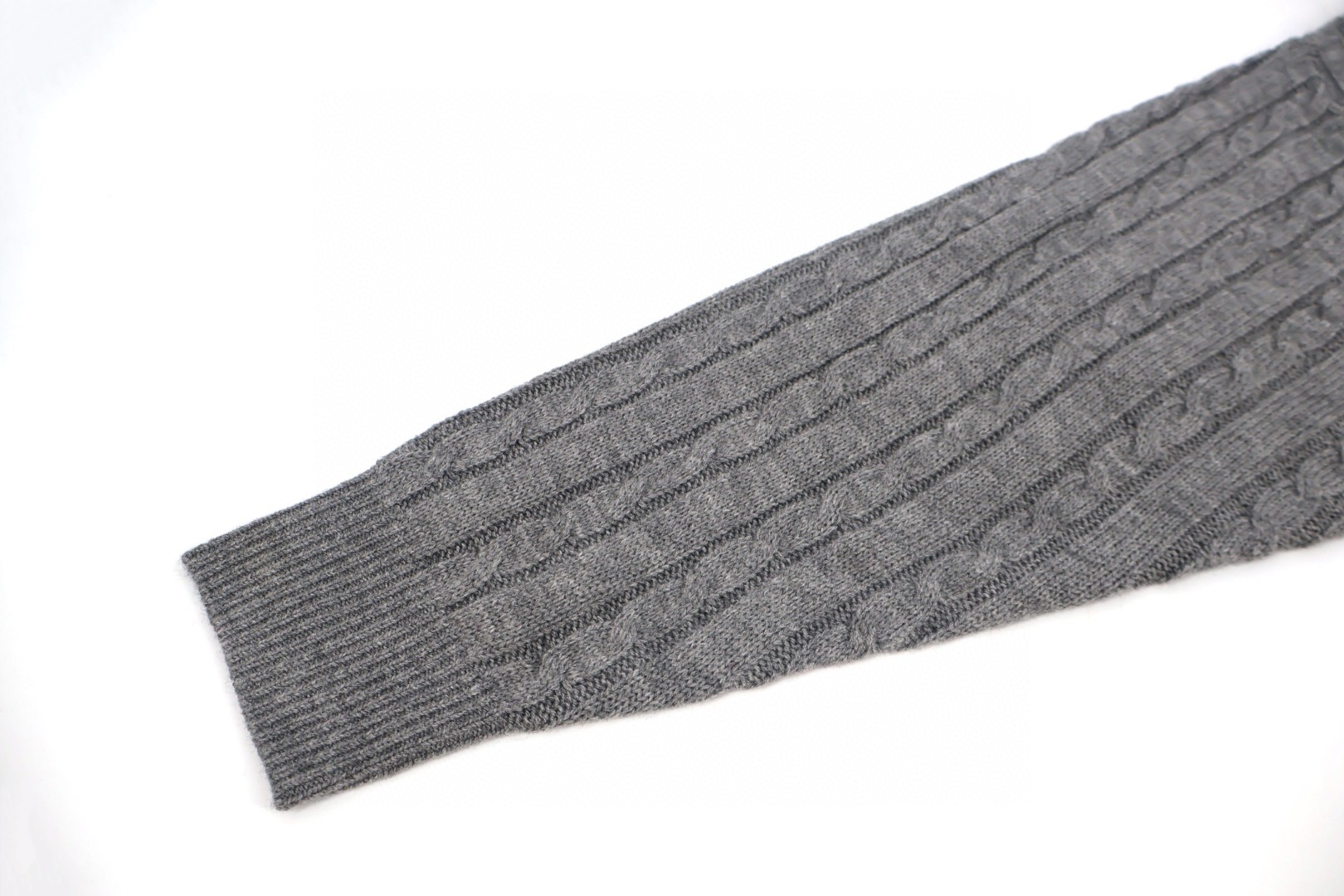 LOEWE 罗意威 麻花毛衣 长袖 灰色 B0 H526Y14KIU-1440