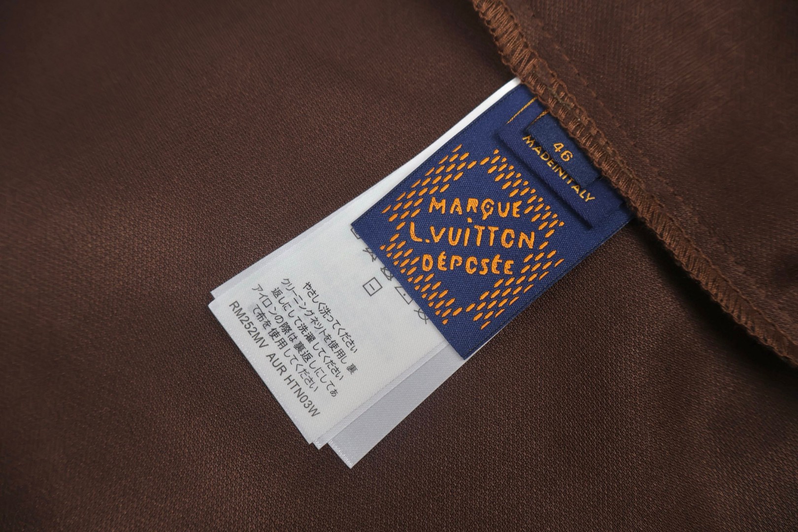 LOUIS VUITTON 路易威登 绒面麂皮衬衫夹克 外套 B5 1AIJYA