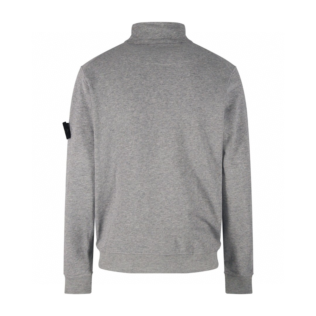 STONE ISLAND 石头岛 拉链立领卫衣 夹克 长袖 外套 灰色 B5 811564351-A0M64