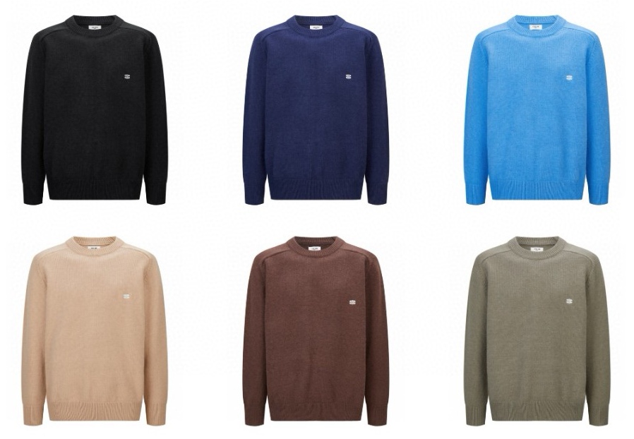 CELINE 赛琳 刺绣标识针织衫 毛衣 长袖 咖色 蓝色 藏青色 绿色 卡其色 黑色 B0 