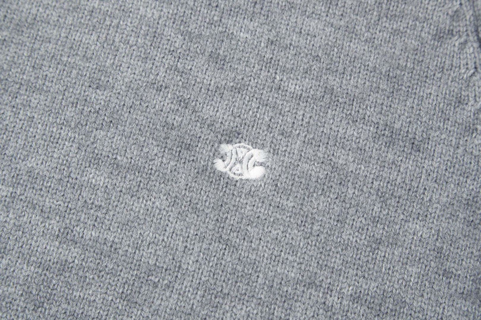 CELINE 赛琳 凯旋门刺绣针织衫 毛衣 长袖 灰色 B0 2AH80322U-09GM