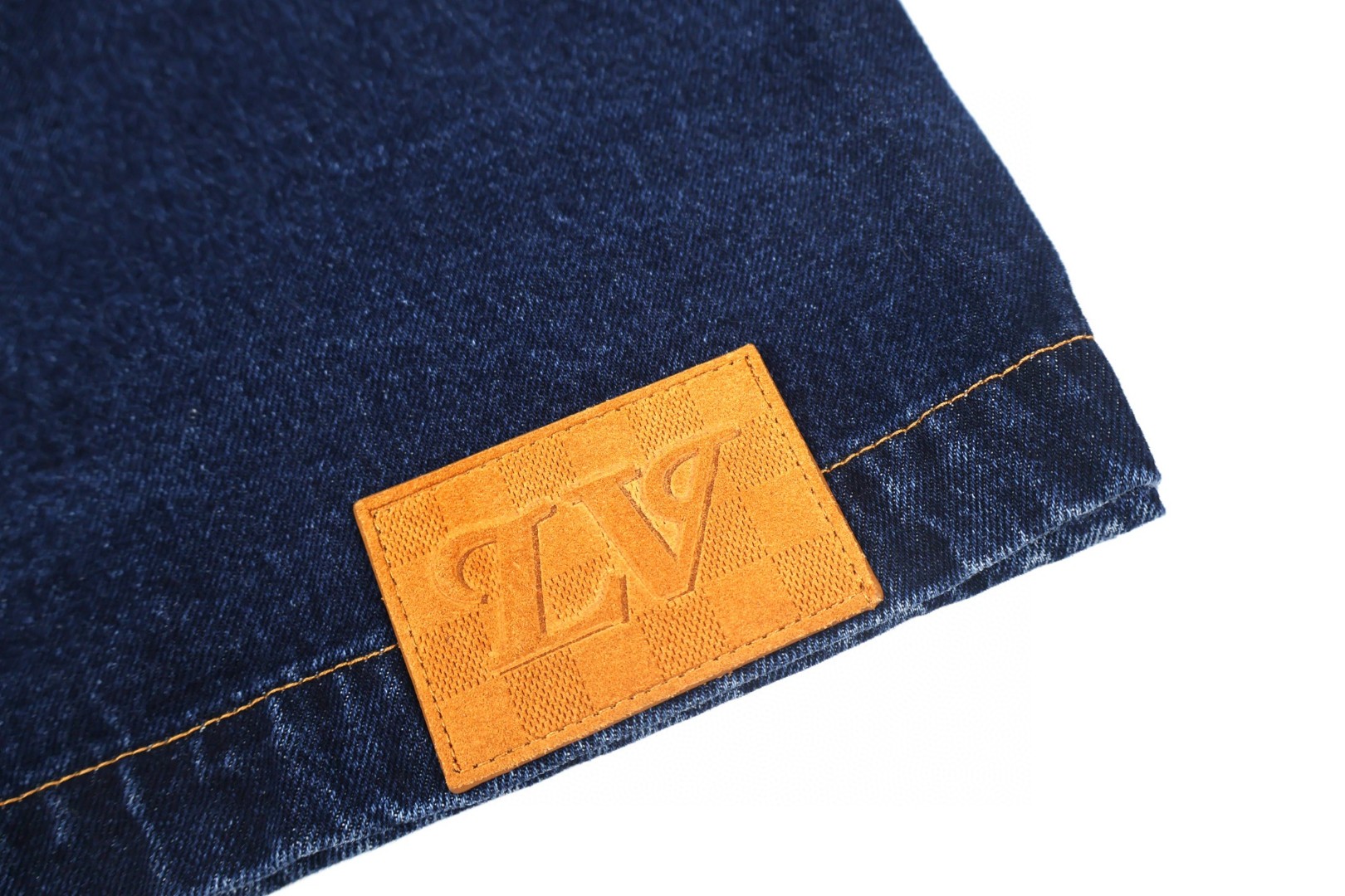 LOUIS VUITTON 路易威登 渐变牛仔外套 夹克 长袖 蓝色 C0 1AIK81