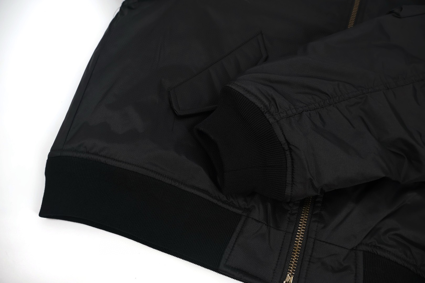 Balenciaga 巴黎世家 曼联贴饰飞行棉服 夹克 外套 长袖 黑色 C0 839101T00041000