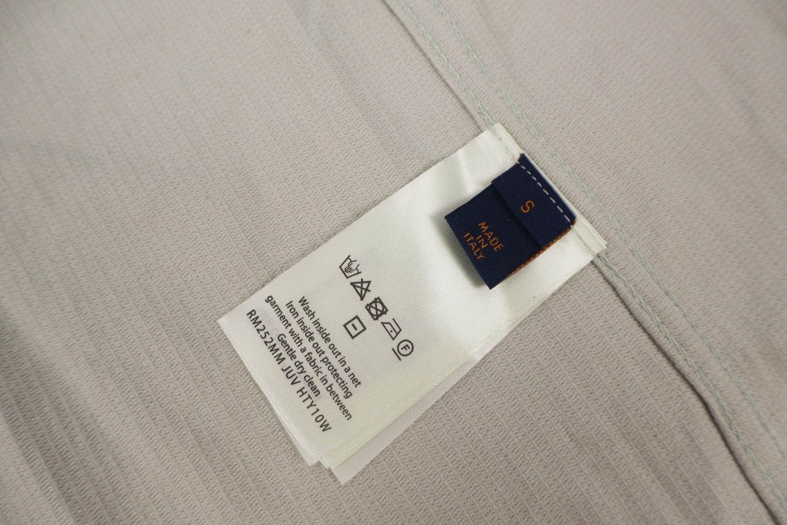 LOUIS VUITTON 路易威登 LV 灯芯绒烫钻logo衬衫 长袖 灰色 黑色 B5 1AIKBP