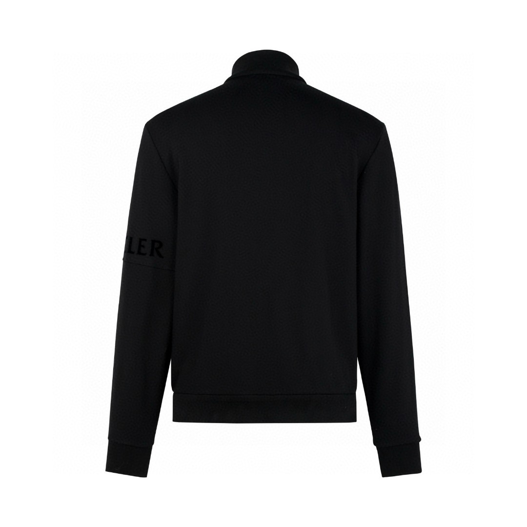 Moncler 蒙口 纯色立领拉链卫衣 夹克 外套 黑色 B0 K20918G0005689AZY999