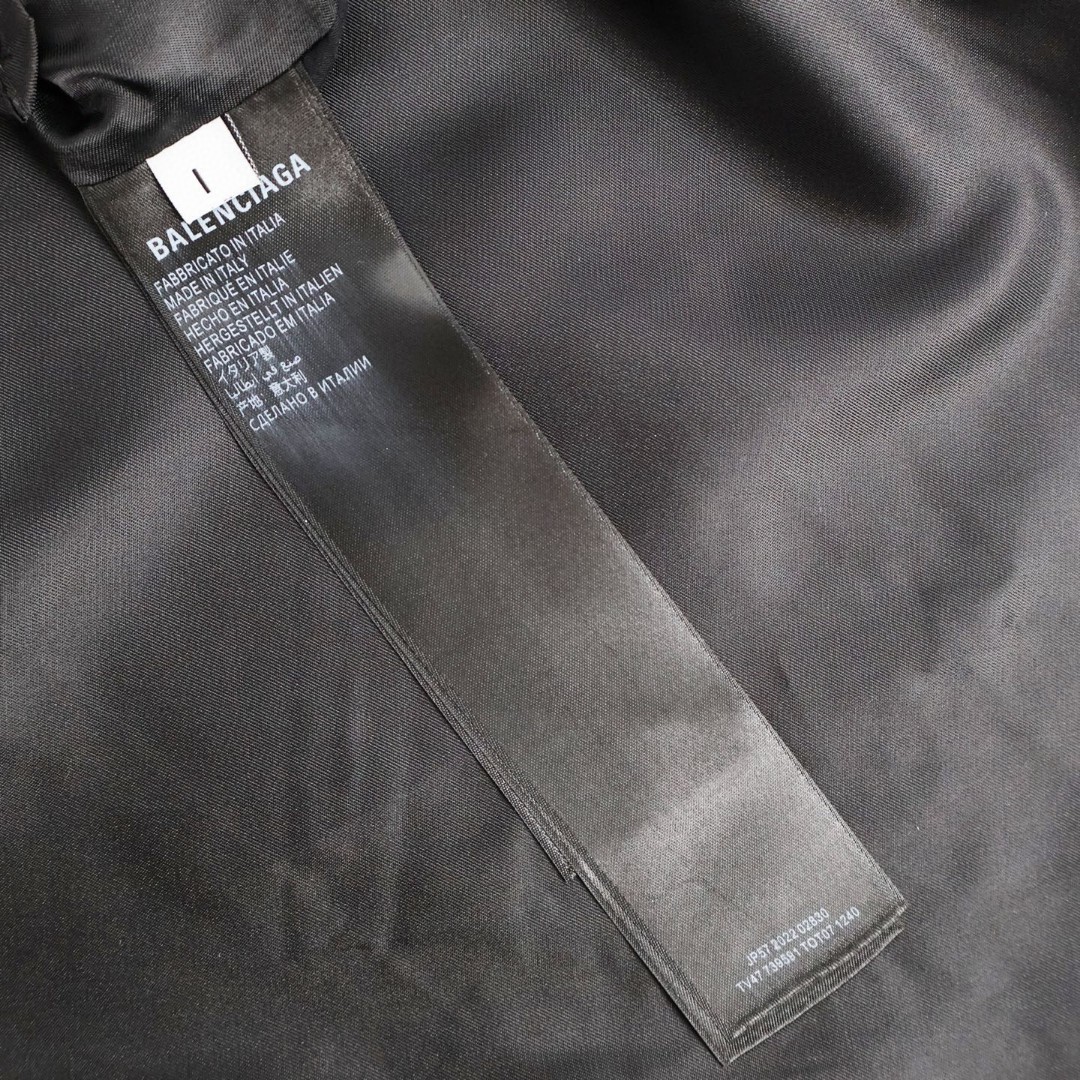 Balenciaga 巴黎世家 手绘涂鸦西装外套 长袖 灰色 C0 739591TOT071240