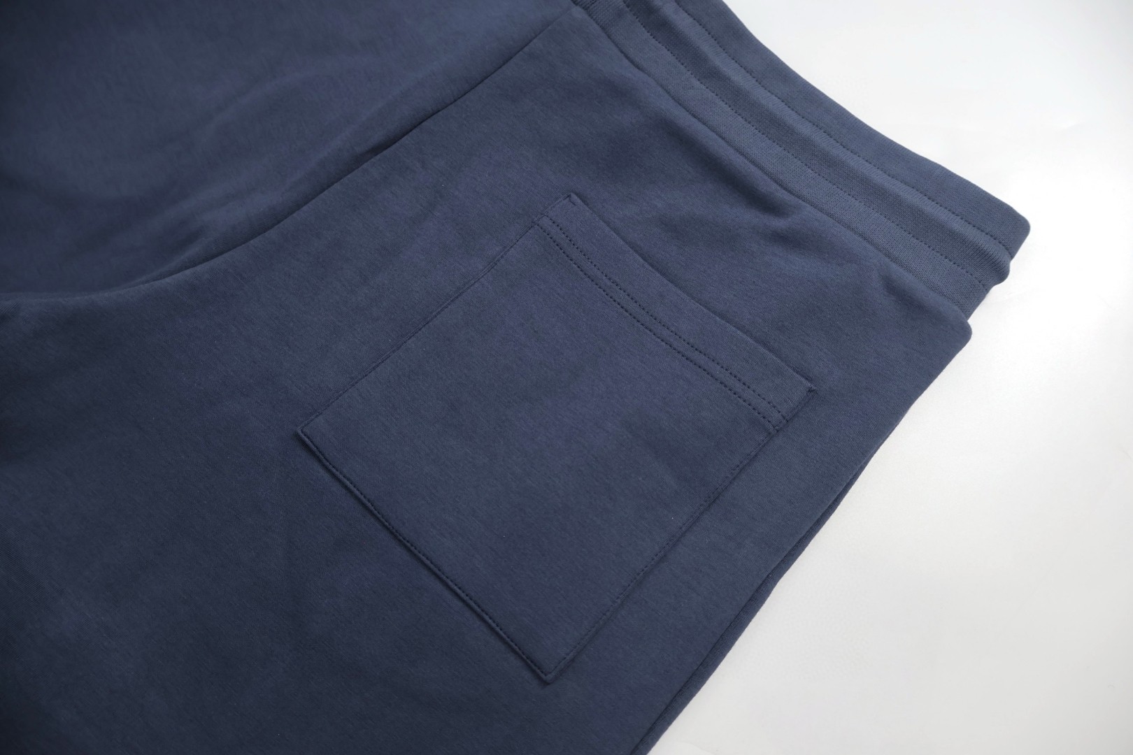 LOUIS VUITTON 路易威登 珍珠吊坠拉链松紧腰运动裤 休闲裤 裤子 长裤 蓝色 黑色 B0 1AFRBA