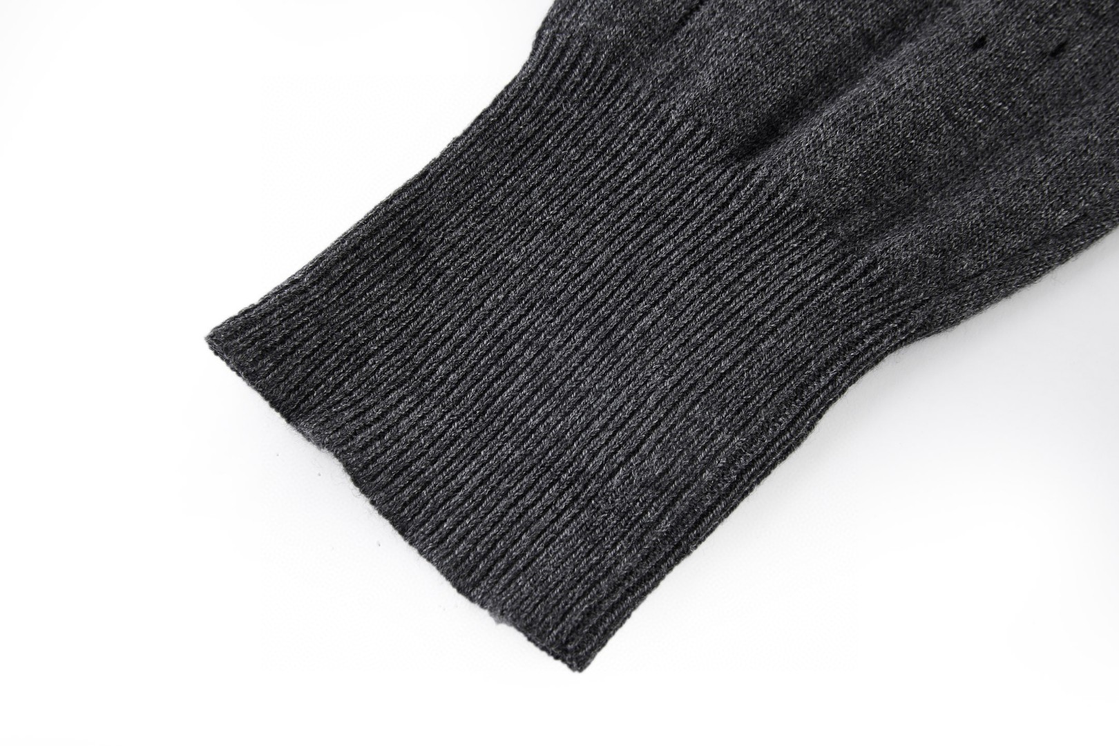 Maison Margiela 马吉拉 破洞针织提花毛衣 针织衫 长袖 灰色 白色 B0 SH0HL0033M13134855