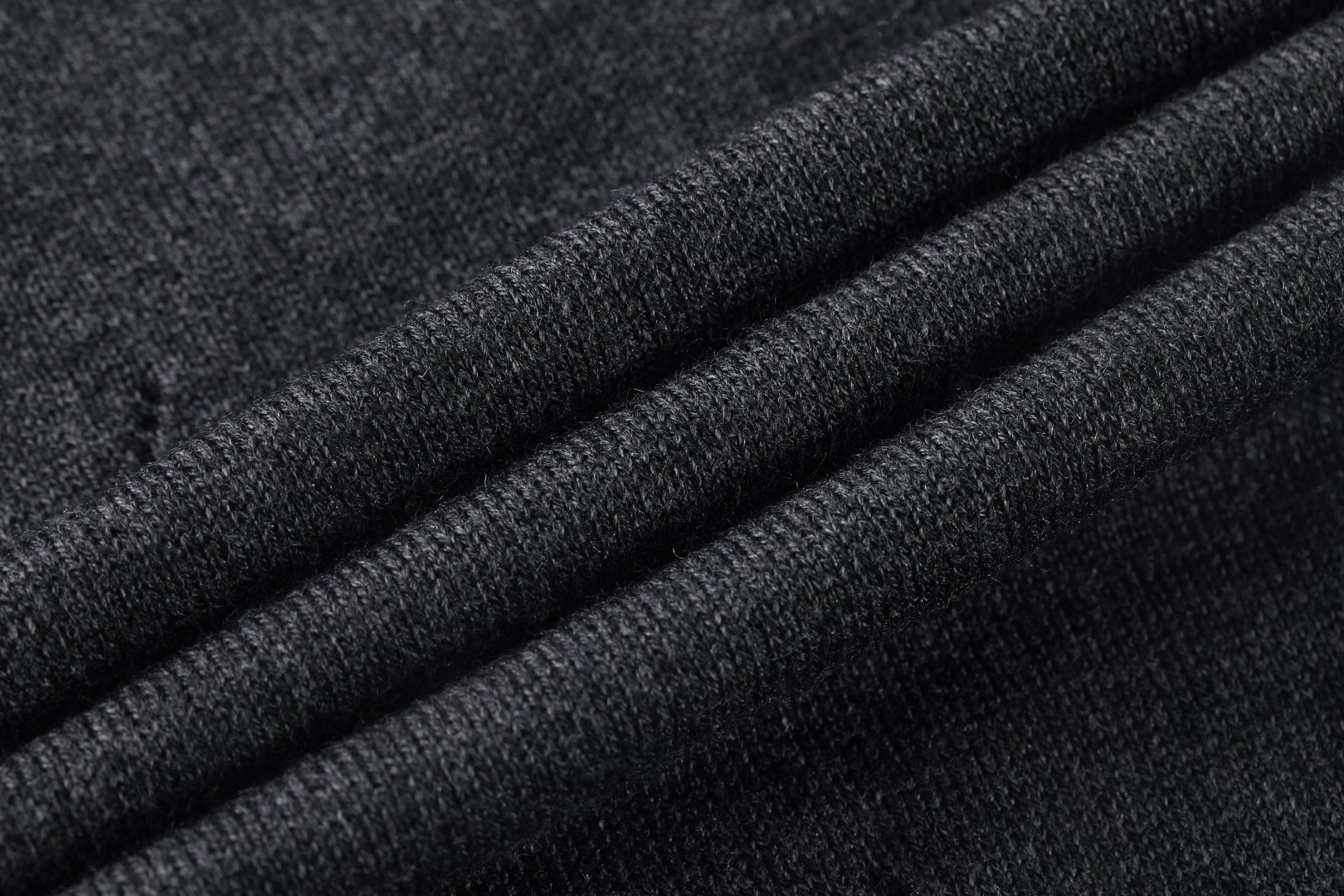 Maison Margiela 马吉拉 破洞针织提花毛衣 针织衫 长袖 灰色 白色 B0 SH0HL0033M13134855