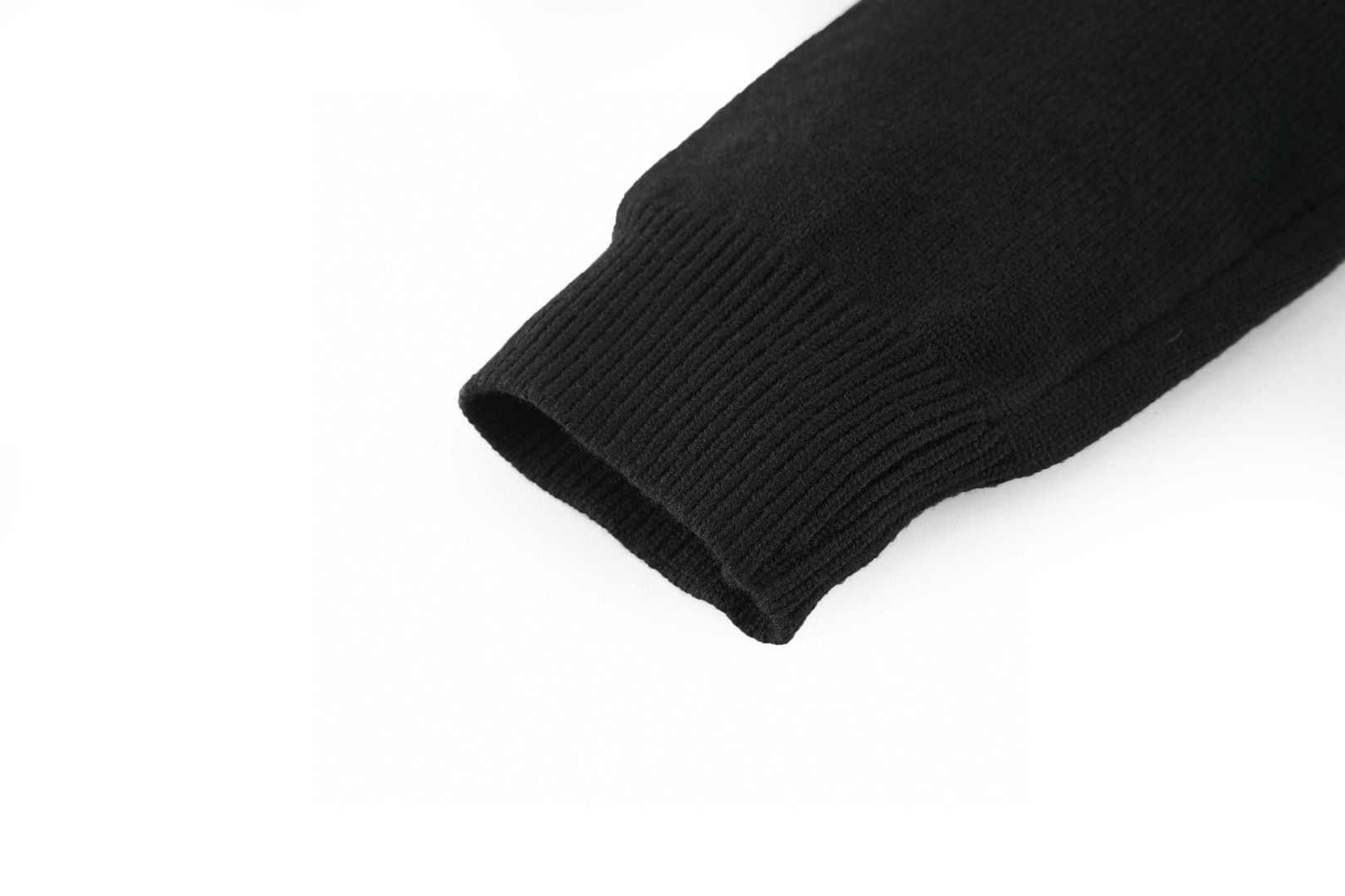 CELINE 赛琳 凯旋门刺绣提花针织衫 毛衣 长袖 黑色 B0 