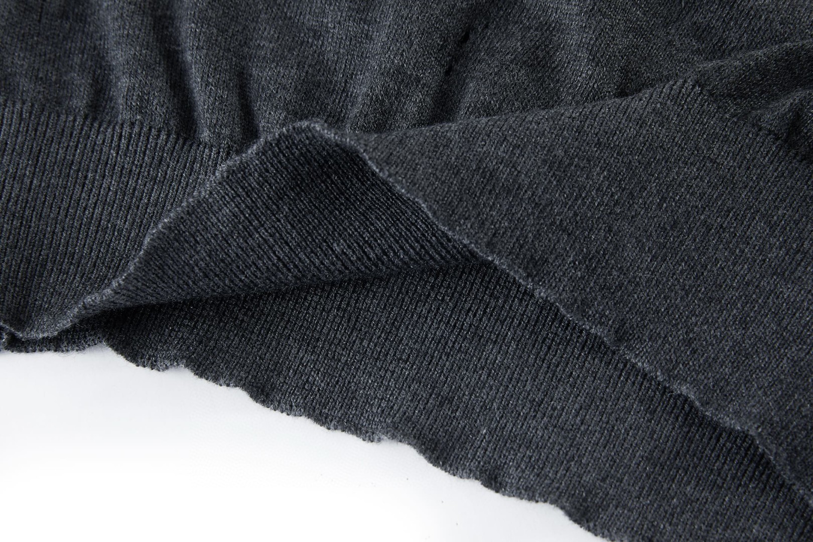 Maison Margiela 马吉拉 破洞针织提花高领毛衣 针织衫 长袖 灰色 白色 A5 S52HA0299M13134855