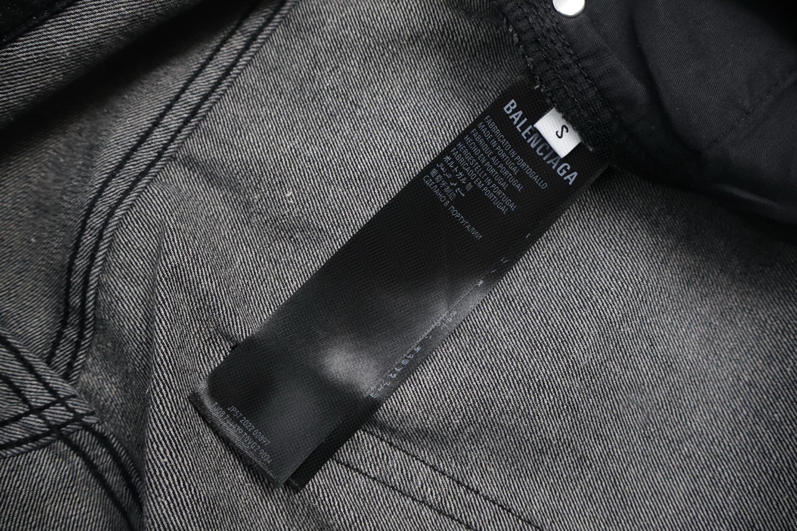 Balenciaga 巴黎世家 油蜡牛仔裤 长裤 裤子 休闲裤 C0 849948TTW551009