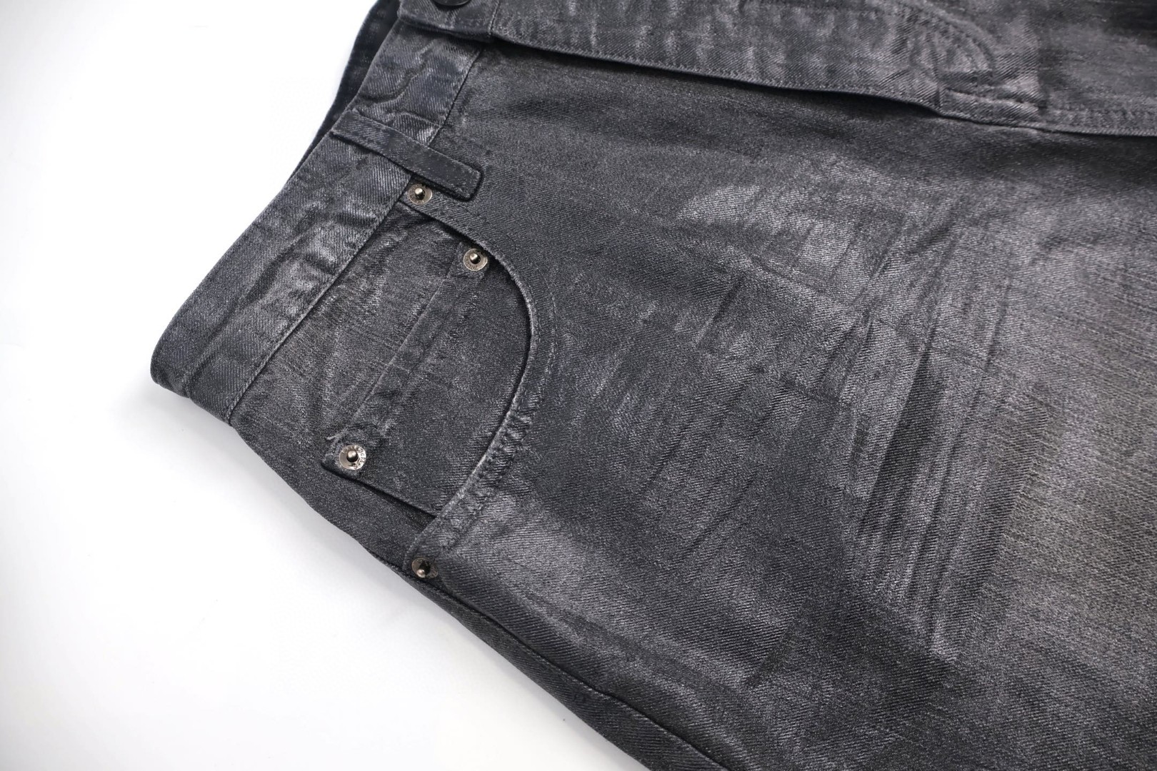 Balenciaga 巴黎世家 油蜡牛仔裤 长裤 裤子 休闲裤 C0 849948TTW551009