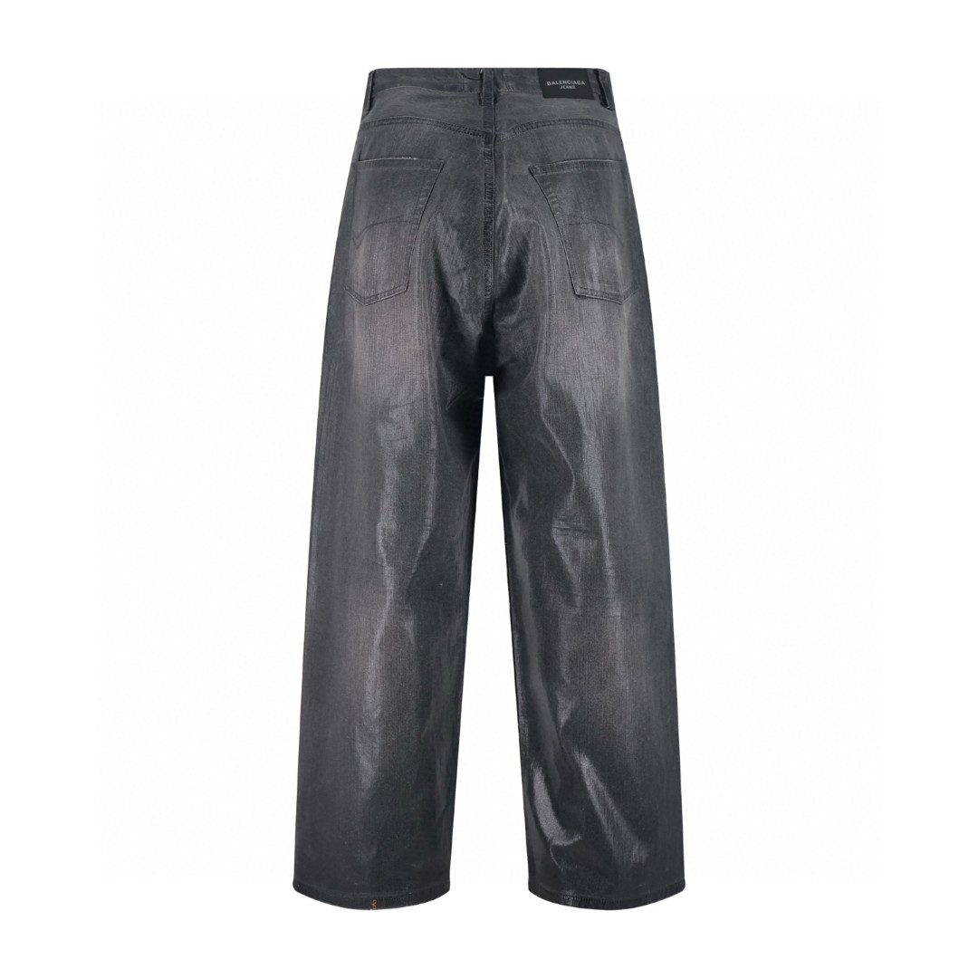 Balenciaga 巴黎世家 油蜡牛仔裤 长裤 裤子 休闲裤 C0 849948TTW551009