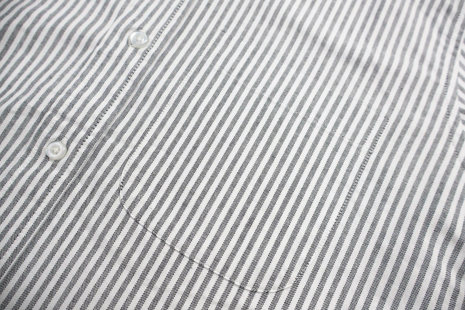 THOM BROWNE 双袖织带条纹衬衫 外套 长袖 蓝色 灰色 A5 MWL301A-00572-450