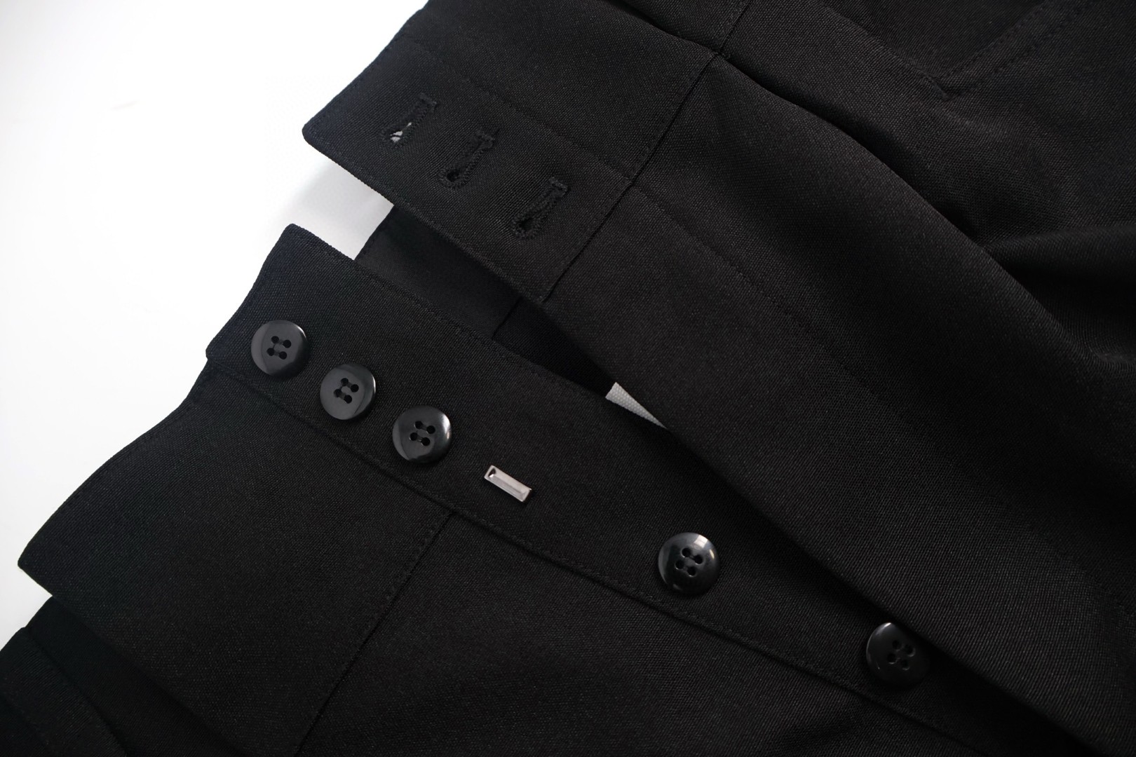 Maison Margiela 马吉拉 腰带直筒休闲裤 长裤 裤子 黑色 B0 S50KA0688M35518900