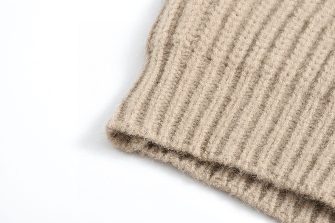 PRADA 普拉达 粗针羊毛针织衫 开衫 毛衣 长袖 黑色 棕色 B0 UMG165-11GC-F0008-S-222