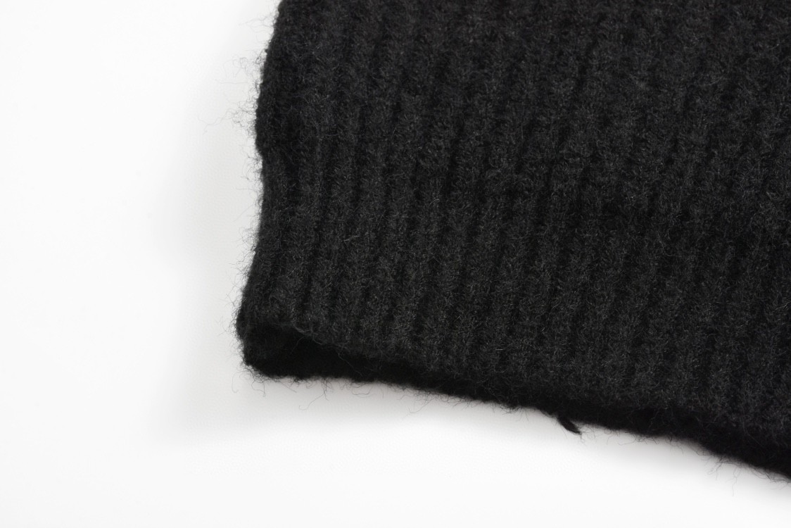 PRADA 普拉达 粗针羊毛针织衫 开衫 毛衣 长袖 黑色 棕色 B0 UMG165-11GC-F0008-S-222