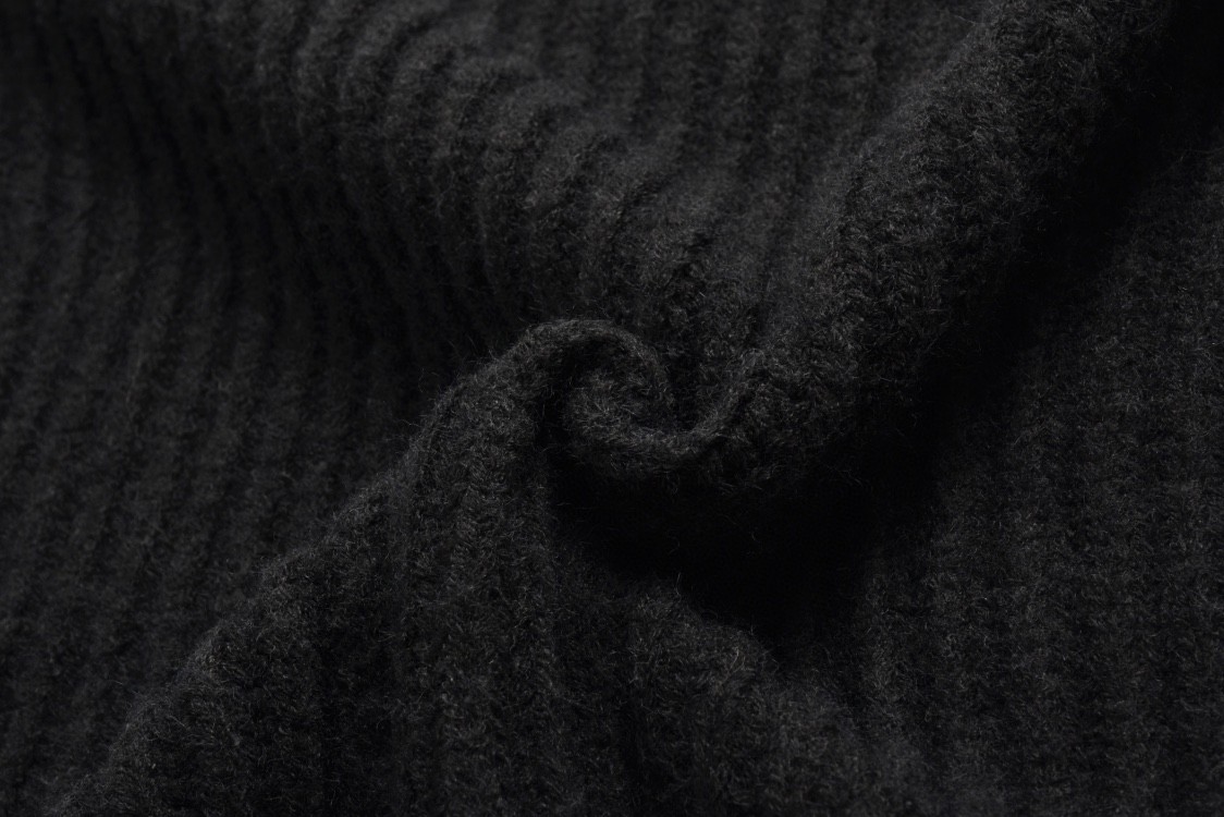 PRADA 普拉达 粗针羊毛针织衫 开衫 毛衣 长袖 黑色 棕色 B0 UMG165-11GC-F0008-S-222