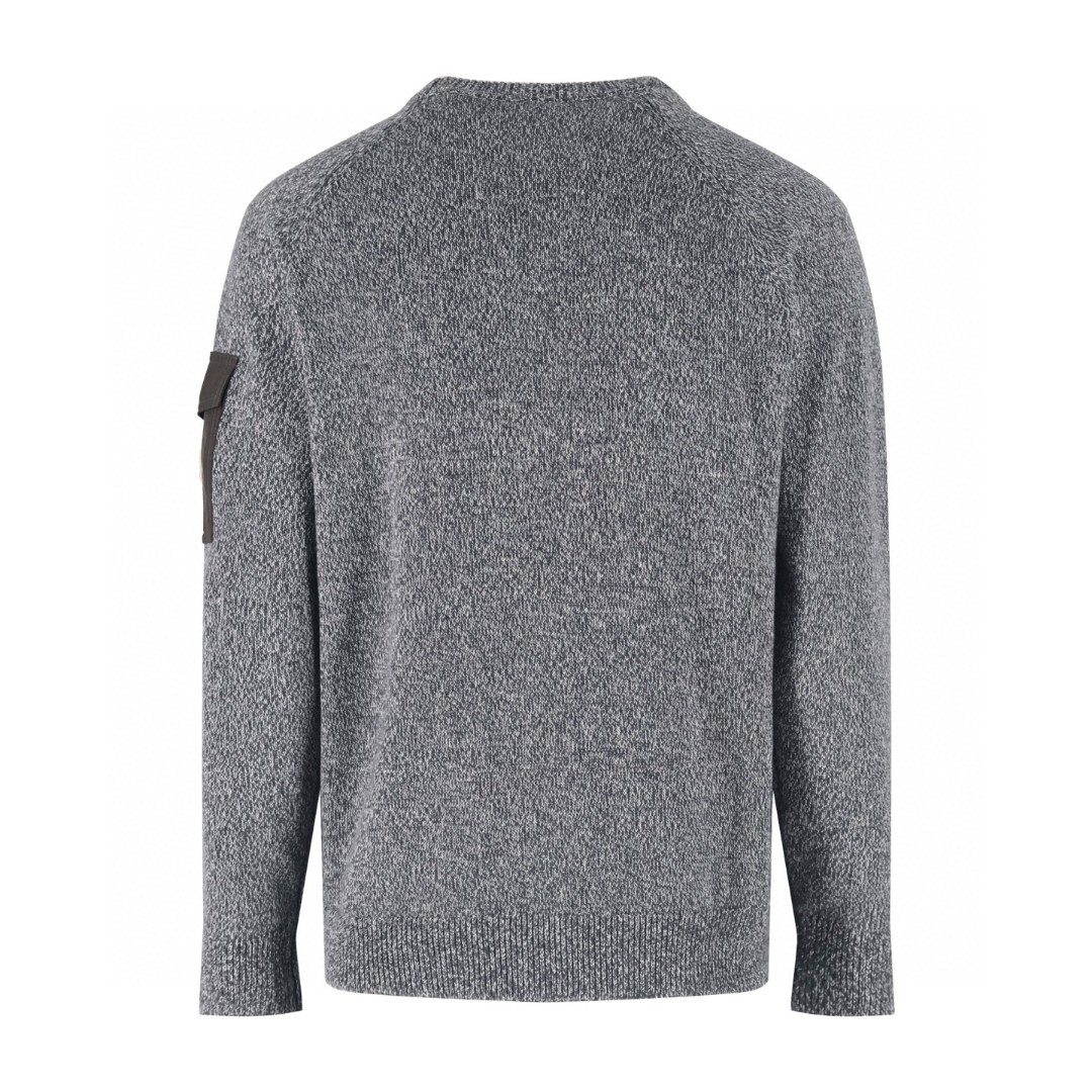 Moncler 蒙口 袖口口袋毛衣 秋冬 外套 灰色 B0 K20919C00012M3550P99