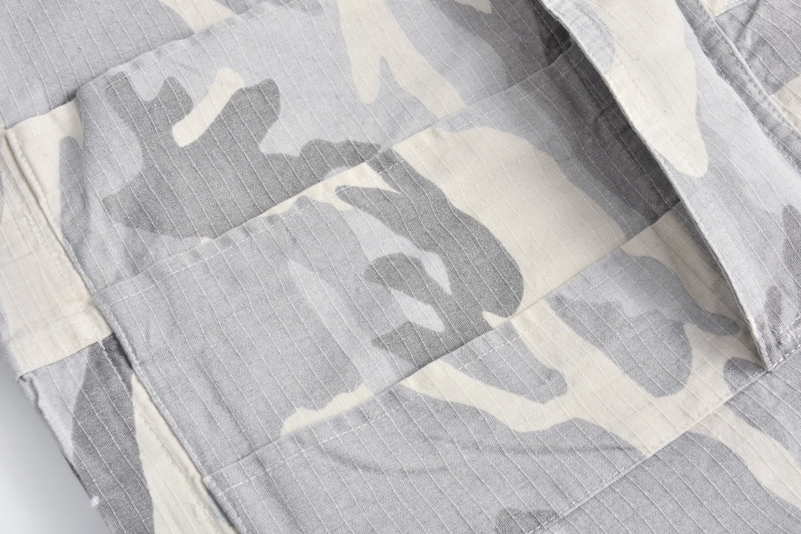 Balenciaga 巴黎世家 迷彩可拆卸工装裤 长裤 裤子 休闲裤 灰色 C0