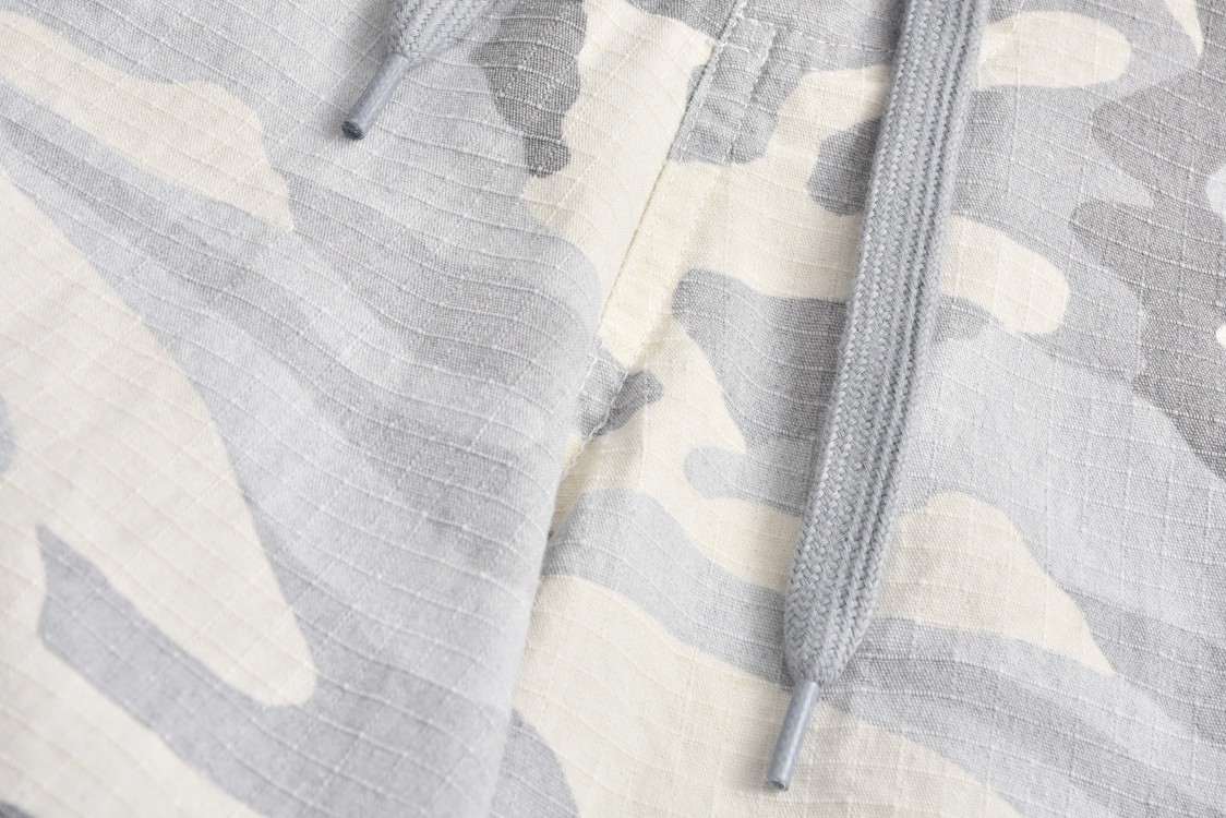 Balenciaga 巴黎世家 迷彩可拆卸工装裤 长裤 裤子 休闲裤 灰色 C0