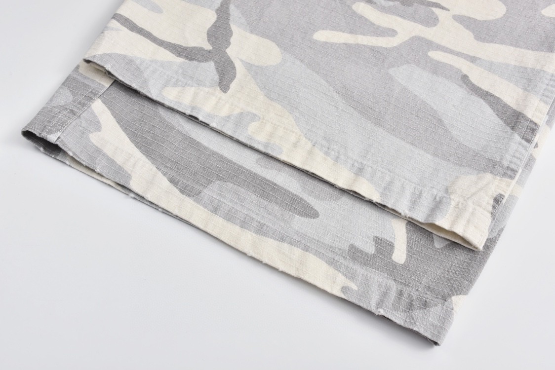 Balenciaga 巴黎世家 迷彩可拆卸工装裤 长裤 裤子 休闲裤 灰色 C0