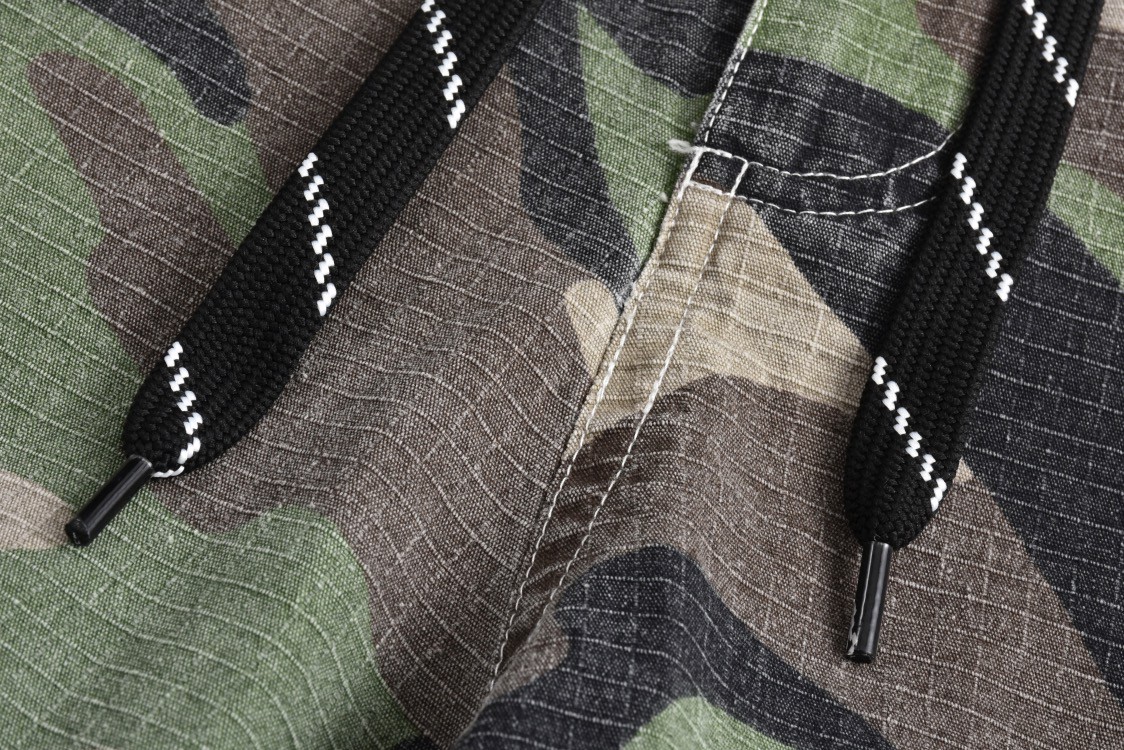 Balenciaga 巴黎世家 迷彩可拆卸工装裤 长裤 裤子 休闲裤 绿色 C0 791053TQL872840