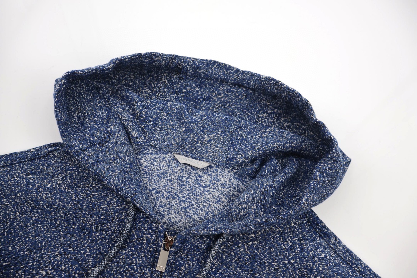 DIOR 迪奥 雪花纹铭牌拉链连帽外套 夹克 长袖 蓝色 C0 543D489A3029-C585