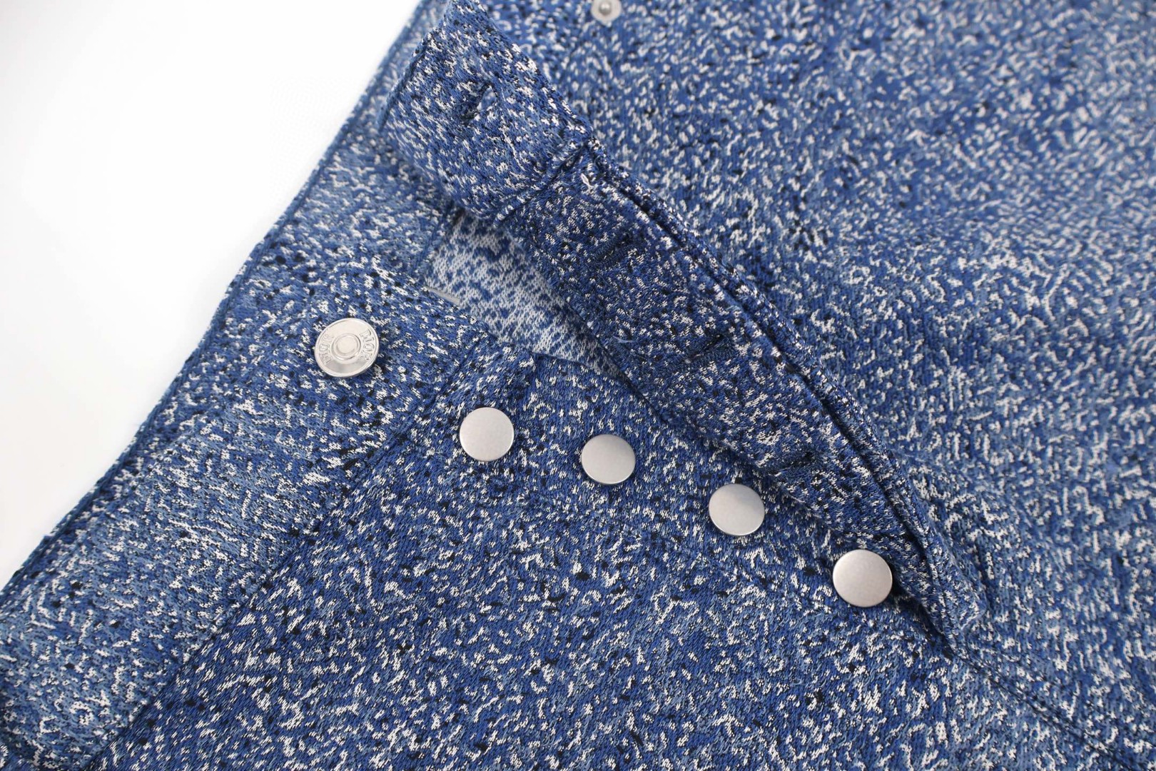 DIOR 迪奥 雪花纹工装裤 长裤 裤子 蓝色 B0 543D184A3029-C585