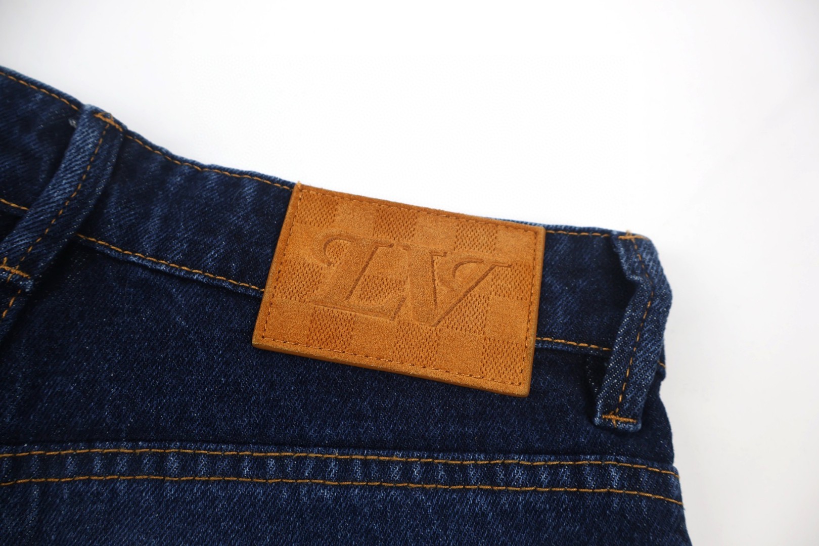 LOUIS VUITTON 路易威登 哈比渐变老花牛仔裤 裤子 长裤 蓝色 B5 1AIJUH