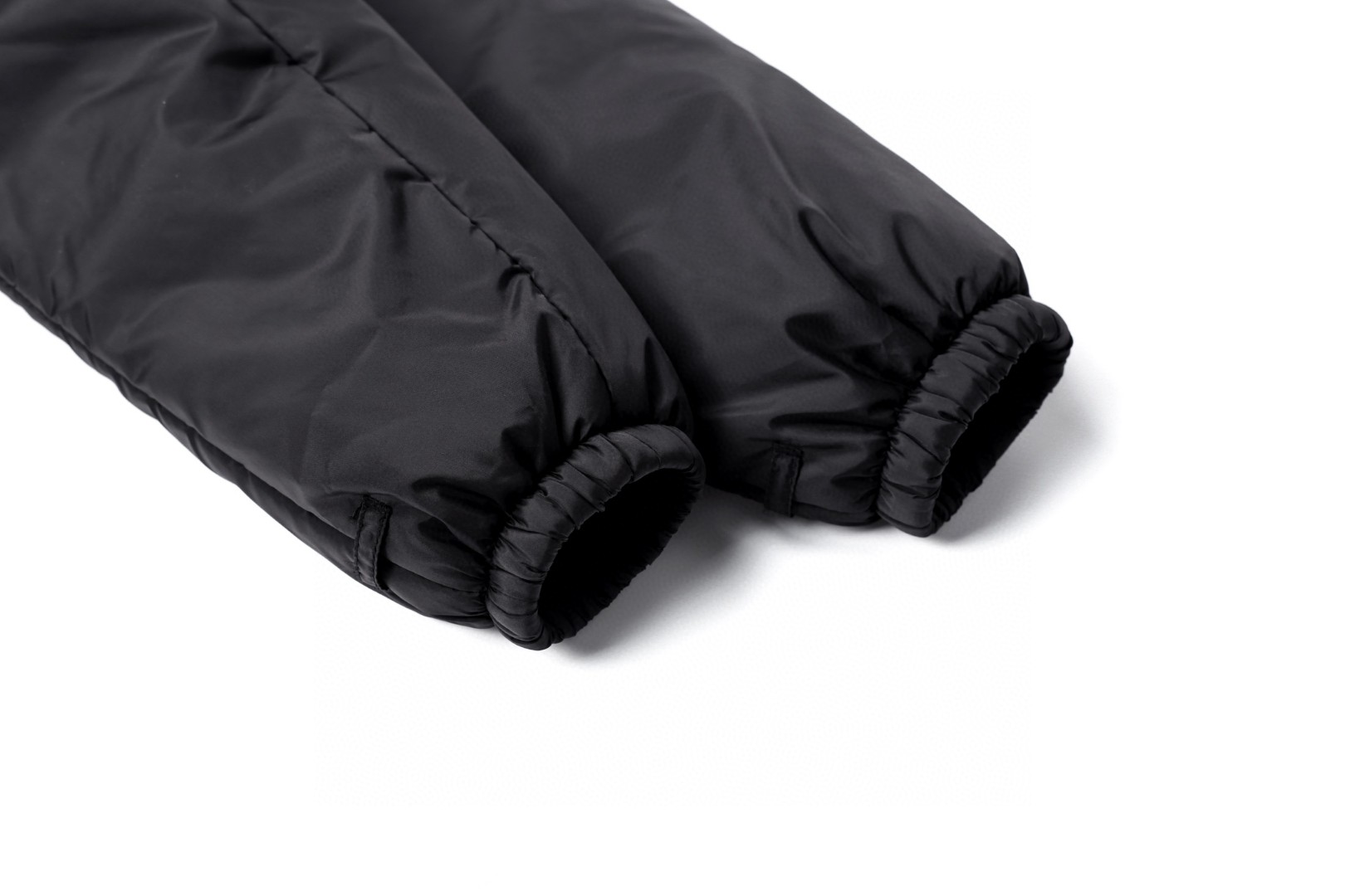 PRADA 普拉达 连帽立领两件套拉链夹克 外套 长袖 黑色 E2