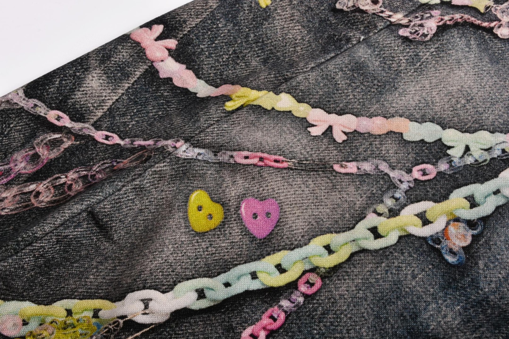 Acne Studios 3D打印糖果链条牛仔裤 长裤 裤子 B0 AK0910-863