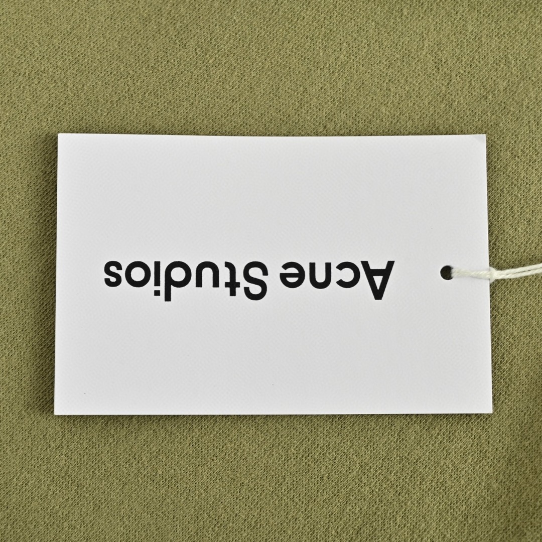 Acne Studios 喷墨拉链棒球服外套 卫衣 夹克 长袖 绿色 B0 CI0189-AB7