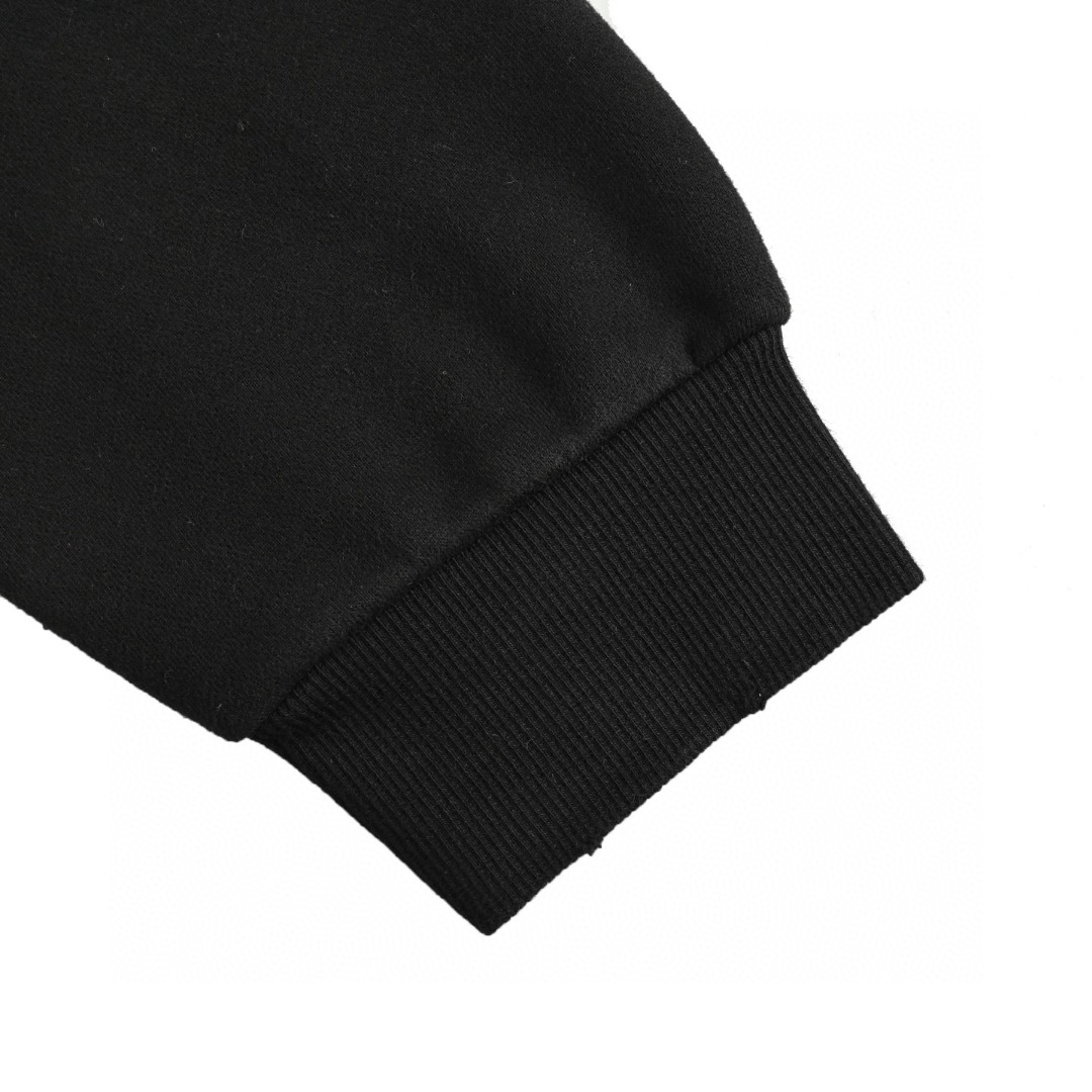 Acne Studios 1996渲染水洗做旧字母印花连帽卫衣 外套 长袖 黑色 B0 CI0136900