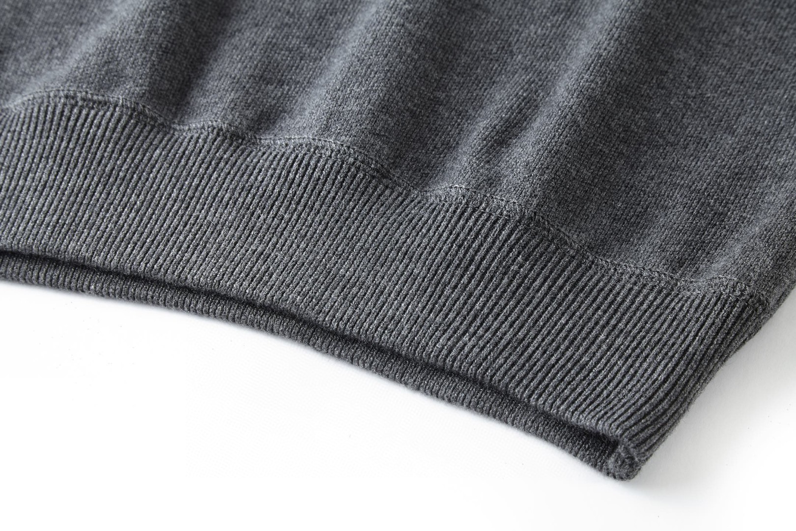 PRADA 普拉达 毛巾刺绣针织毛衣 卫衣 长袖 灰色 B0 UMF139-18DR-F0480-S-OOO