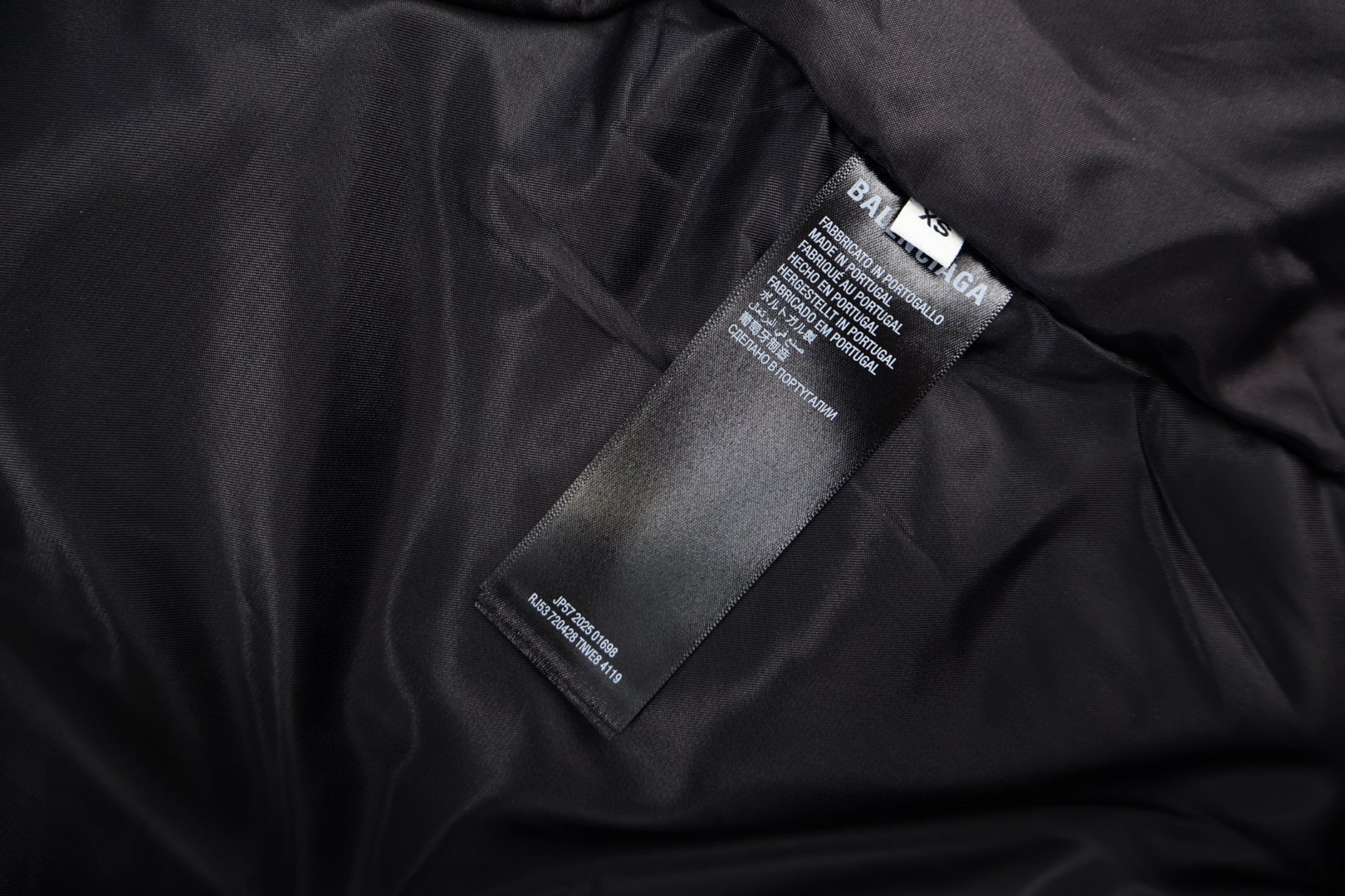 Balenciaga 巴黎世家 曼联刺绣飞行棉服 夹克 外套 长袖 秋冬 黑色 C5 831122TRO531000