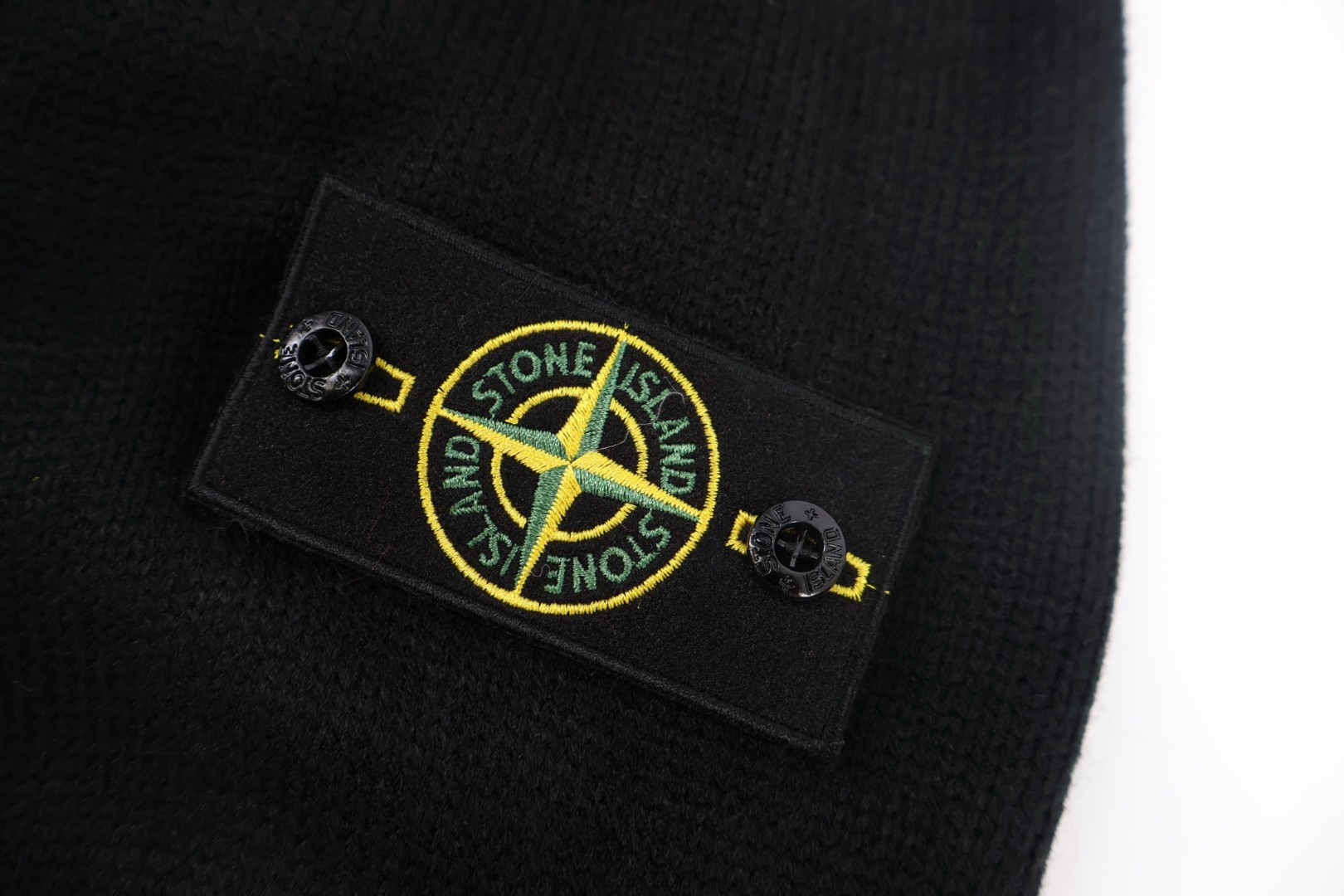 STONE ISLAND 石头岛 袖标开衫毛衣 长袖 外套 黑色 C0 K2S155100047S00A3-V0029