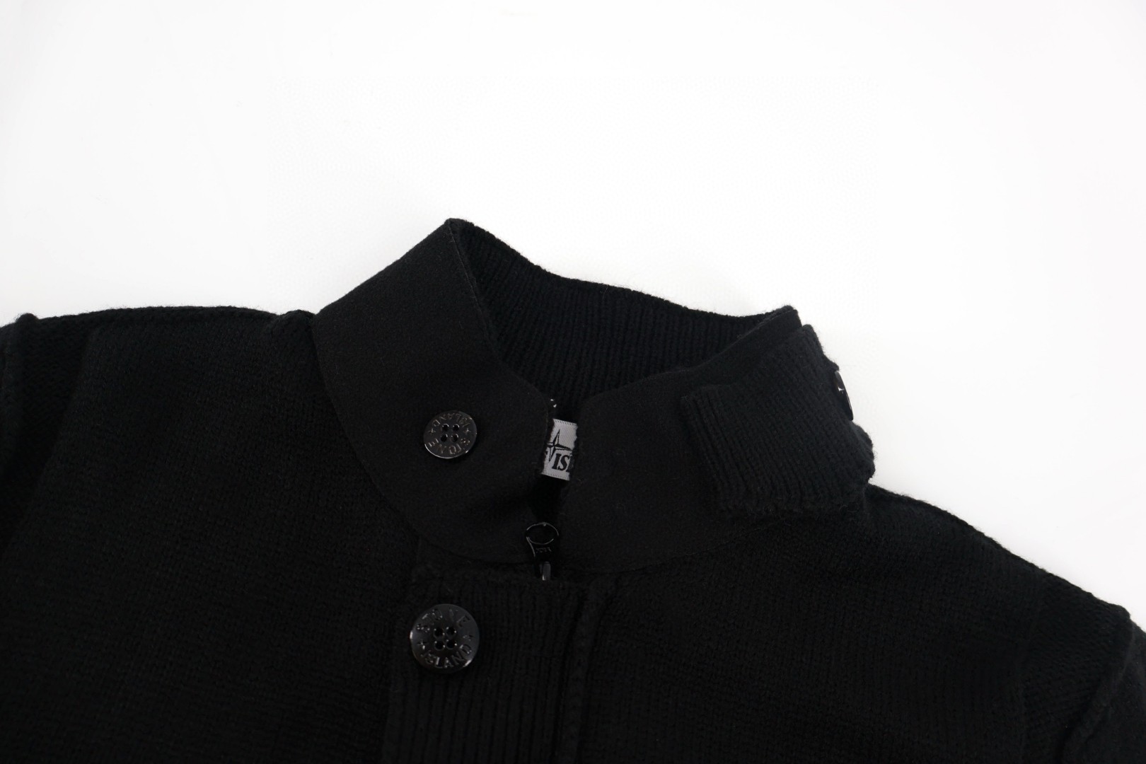 STONE ISLAND 石头岛 袖标开衫毛衣 长袖 外套 黑色 C0 K2S155100047S00A3-V0029