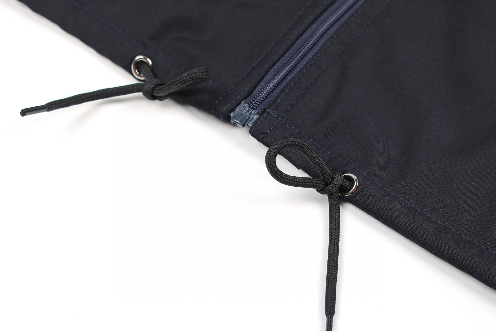 PRADA 普拉达 翻领纯色羊毛短款拉链夹克 外套 长袖 蓝色 B5 SGC873-1XMY-F0008-S-OOO