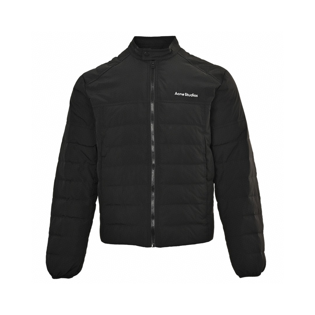 Acne Studios 小标排骨薄款羽绒服 外套 夹克 长袖 黑色 D0 B90812-900