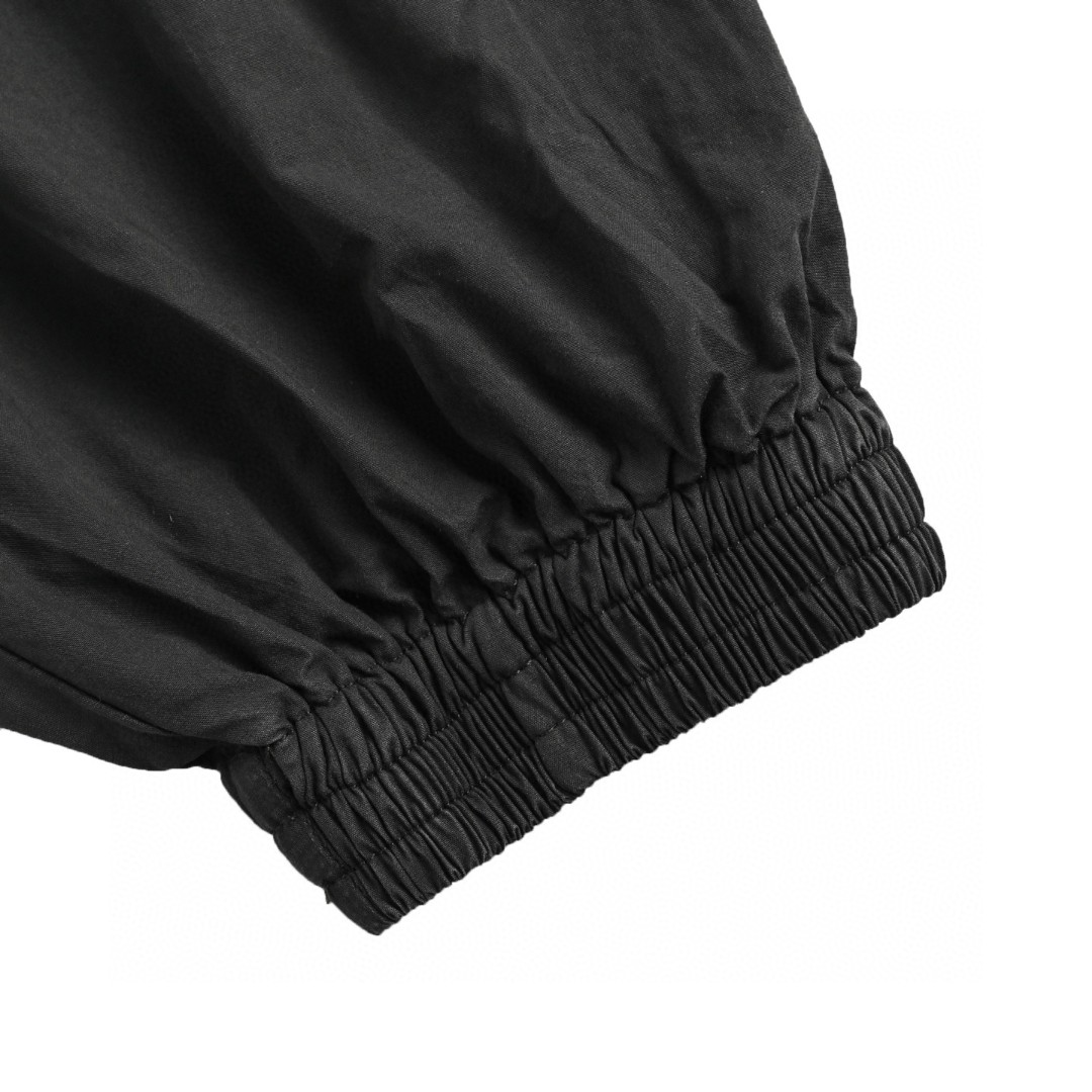 Acne Studios 1996做旧字母印花拉链夹克 外套 长袖 白色 黑色 B5 B90863-DC6