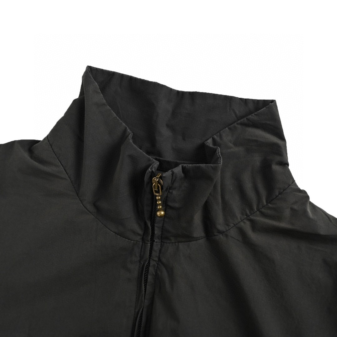 Acne Studios 1996做旧字母印花拉链夹克 外套 长袖 白色 黑色 B5 B90863-DC6